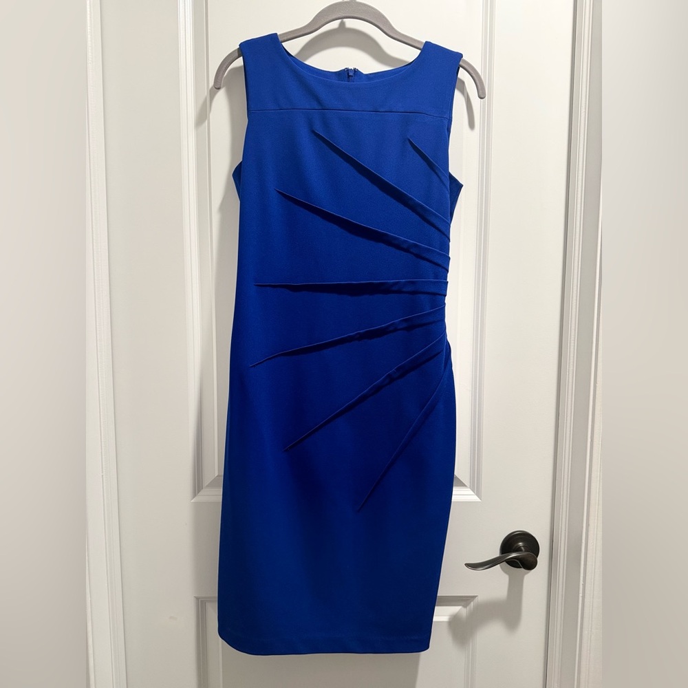 Calvin Klein Royal Blue Midi Dress